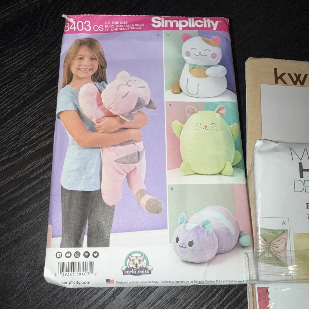 Simplicity Mc Calls Sew By Number Cloths Bags Stuff Animals Lot Of 12 Sew Intrut